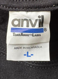 Anvil Men's Chris Rene Young Homie Tour 2012 Graphic Black Shirt Size Large