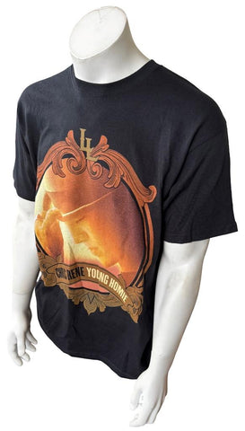 Anvil Men's Chris Rene Young Homie Tour 2012 Graphic Black Shirt Size Large