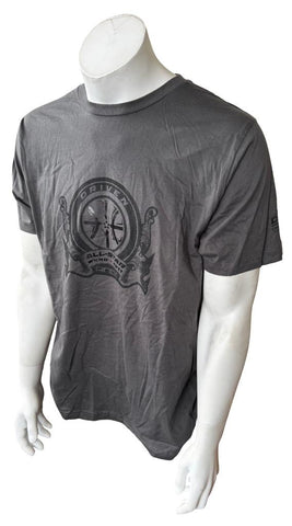 And1 Men's Driven All-Star Weekend 2011 Graphic Gray Short Sleeve Shirt Size L