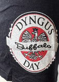 Gildan Men's Dyngus Day Buffalo Graphic Black Short Sleeve Shirt Size Small
