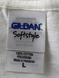 Gildan Men's Dyngus Day Buffalo Tyskie Polands No. 1 Beer White Shirt Size Large