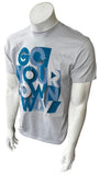 Alstyle Men's Fleetwood Mac Go Your Own Way Graphic Gray Shirt Size Medium