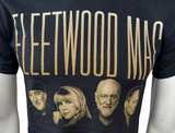 Gildan Men's Fleetwood Mac Live 2013 Black Short Sleeve Shirt Size Small