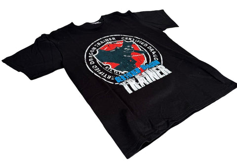 Anvil Youth How To Train Your Dragon Certified Dragon Trainer Black Shirt Size L