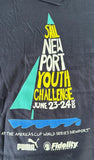 Puma Youth Sail Newport Youth Challenge 2012 Navy Short Sleeve Shirt Size XL