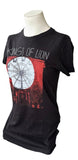 Next Level Women's Kings Of Leon Ferris Wheel Graphic Black Shirt Size Medium