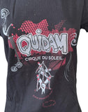 Tultex Women's Cirque Du Soliel Quidam Black Short Sleeve Shirt Size Large