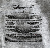 Disney Women's Mickey Mouse And Minnie Kissing Heart Gray Shirt Size Medium