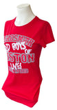 Alstyle Women's Aerosmith Bad Boys Of Boston Live! Red Shirt Size Medium