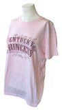 Quail Hollow Women's Kentucky Princess Pink Short Sleeve Shirt Size Large