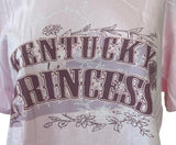 Quail Hollow Women's Kentucky Princess Pink Short Sleeve Shirt Size Large