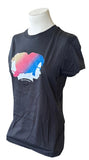 Anvil Women's Flight Of The Conchords Graphic Black Short Sleeve Shirt Size L