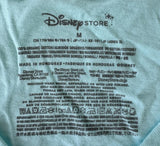 Disney Women's Pocahontas Graphic Teal Short Sleeve Shirt Size Medium