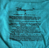 Disney Women's Aladdin Princess Jasmine Follow Your Heart Teal Shirt Size Medium