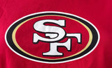 NFL Team Apparel Nike Women's San Francisco 49ers Logo Red Shirt Size Large