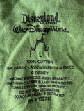 Disney Parks Women's Disneyland Peace Love Mickey Graphic Shirt Size Large