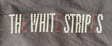 Bay Island Men's The White Stripes Skeleton Heart Graphic Black Shirt Size Large