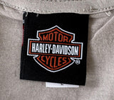Women's Harley-Davidson Motorcycles Eagle Graphic Gray Short Sleeve Shirt Size L
