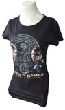 Royal Apparel Women's The Hunger Games District 12 Black Shirt Size Large