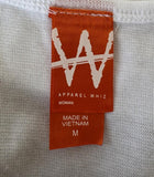 Apparel Whiz Women's Steve Miller Band Dance White Tank Top Shirt Size Medium