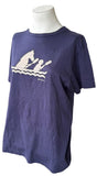 Alternative Women's Tretorn Paddling Graphic Navy Short Sleeve Shirt Size Medium