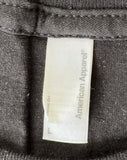 American Apparel Bob Seger Rock N' Roll Never Forgets Black Shirt Size Large