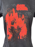 Anvil Women's Eleventh Annual Moe. Down Black Short Sleeve Shirt Size Large