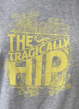 Next Level Women's The Tragically Hip Graphic Gray Shirt Size Medium