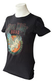 Tultex Women's Steve Miller Band Pegasus Graphic Black Shirt Size Small