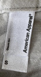 American Apparel Women's Interpol Graphic Gray Short Sleeve Shirt Size Small