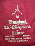 Disneyland Youth I'm Going To The Walt Disney World Resort Maroon Shirt Size M