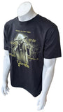 Disney Men's Star Wars Yoda Graphic Black Short Sleeve Shirt Size Medium