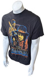 Delta Men's Jimi Hendrix And The Experience Graphic Black Shirt Size Large