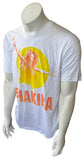 Alstyle Men's Shakira The Sun Comes Out World Tour 2010 White Shirt Size Large