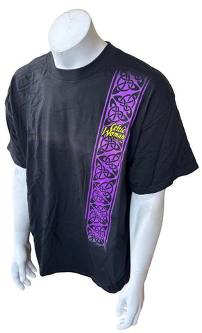 Alstyle Men's Celtic Woman Local Crew Graphic Black Shirt Size X-Large