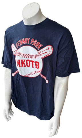Gildan Men's New Kids On The Block Fenway Park 2011 Graphic Navy Shirt Size XL