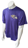 Nike Dri-Fit Men's Baltimore Ravens Graphic Purple Short Sleeve Shirt Size Large