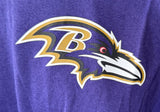 Nike Dri-Fit Men's Baltimore Ravens Graphic Purple Short Sleeve Shirt Size Large