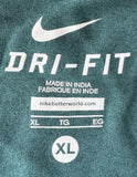 Nike Dri-Fit Men's Philadelphia Eagles Green Short Sleeve Shirt Size X-Large
