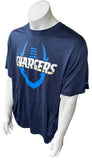 Nike Dri-Fit Men's Los Angeles Chargers Navy Short Sleeve Shirt Size X-Large