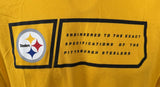 Nike Dri-Fit Men's Pittsburgh Steelers Engineered Yellow Shirt Size Large