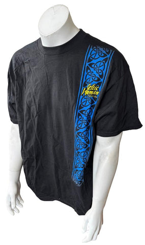 Alstyle Men's Celtic Woman Local Crew Black Short Sleeve Shirt Size X-Large