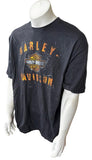 Harley-Davidson Motorcycles Graphic Black Short Sleeve Shirt Size X-Large