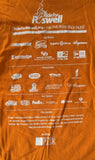 Anvil Men's Ride For Roswell 2011 Ride Together Survivor Orange Shirt Size Large