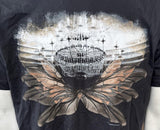 Anvil Men's Scala And Kolacny Brothers Tour Black Short Sleeve Shirt Size Large