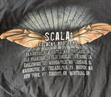 Anvil Men's Scala And Kolacny Brothers Tour Black Short Sleeve Shirt Size Large