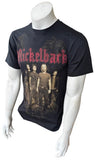 Anvil Men's Nickelback Tour 2010 Black Short Sleeve Shirt Size Small