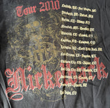Anvil Men's Nickelback Tour 2010 Black Short Sleeve Shirt Size Small