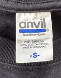 Anvil Men's Nickelback Tour 2010 Black Short Sleeve Shirt Size Small