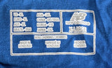 New Balance Men's NB Graphic Blue Short Sleeve Shirt Size X-Large
